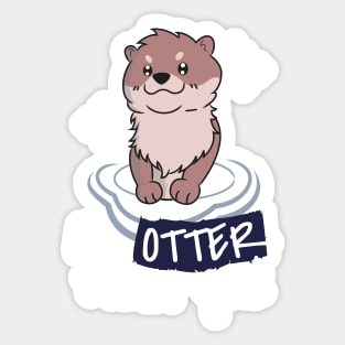 Otter than you Sticker